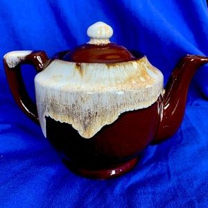 Vintage Brown Glazed Teapot by Arthur Wood